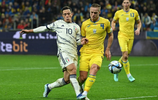Сваток - найкращий гравець України у грі проти Італії за версією Sofascore