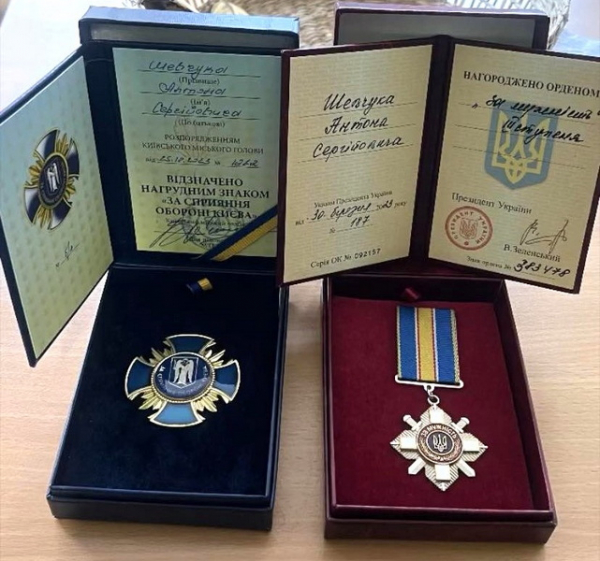 Захиснику з Вінниччини вручили орден «За мужність»